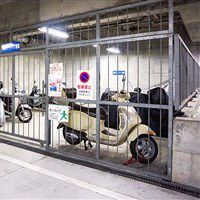 リバーシティ21イーストタワーズ2　バイク置き場