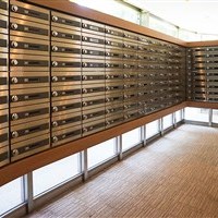 リバーポイントタワー　メールボックス