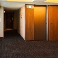 リバーポイントタワー　共用廊下