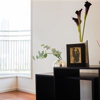 リバーポイントタワー　リビング