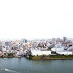 リバーシティ21新川　眺望